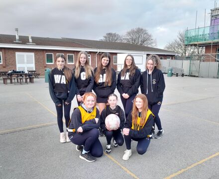 YEAR 8 netball V SA